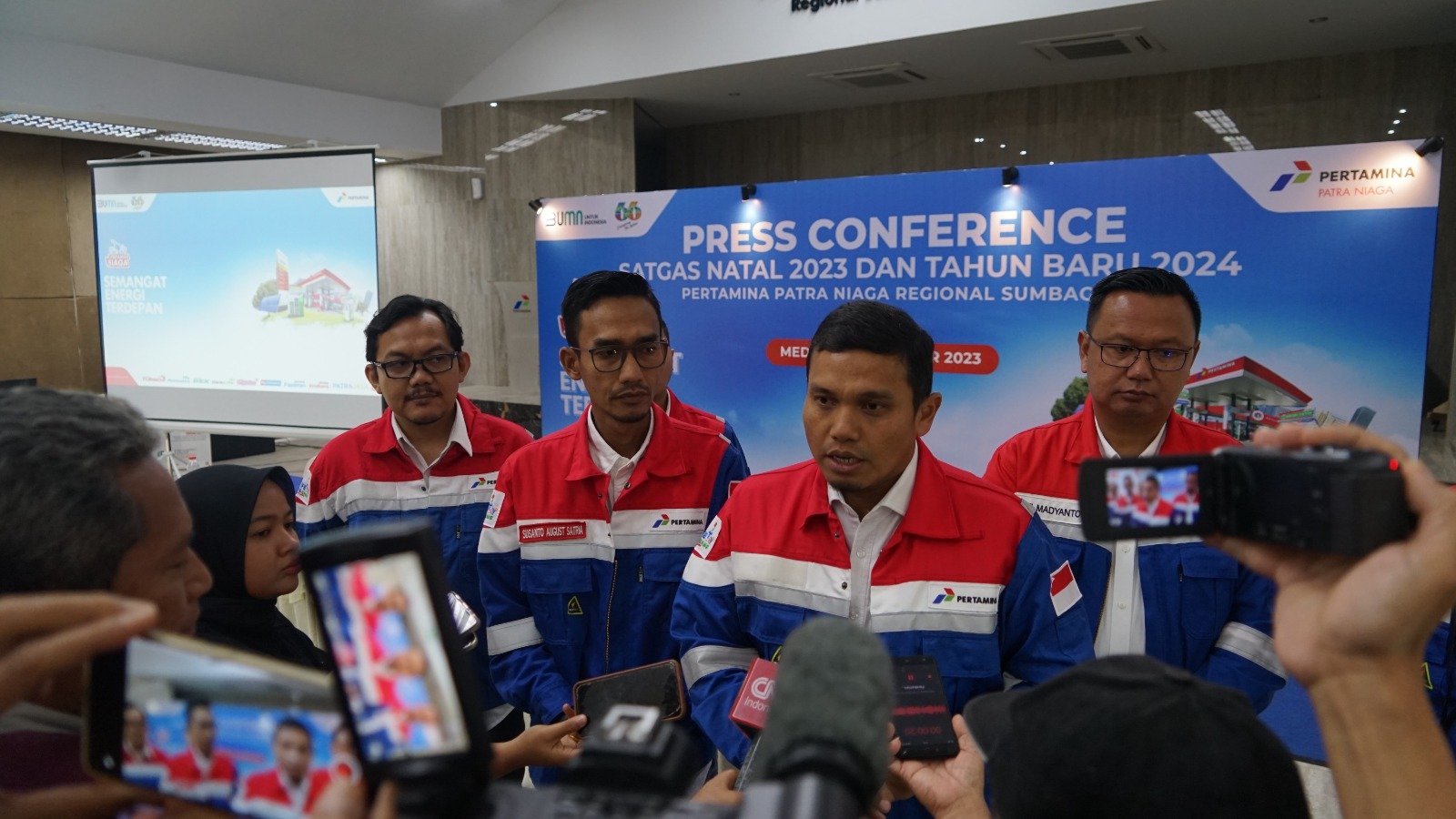 Jamin Stok BBM, Pertamina Bentuk Satgas Natal 2023 dan Tahun Baru 2024 di Sumut