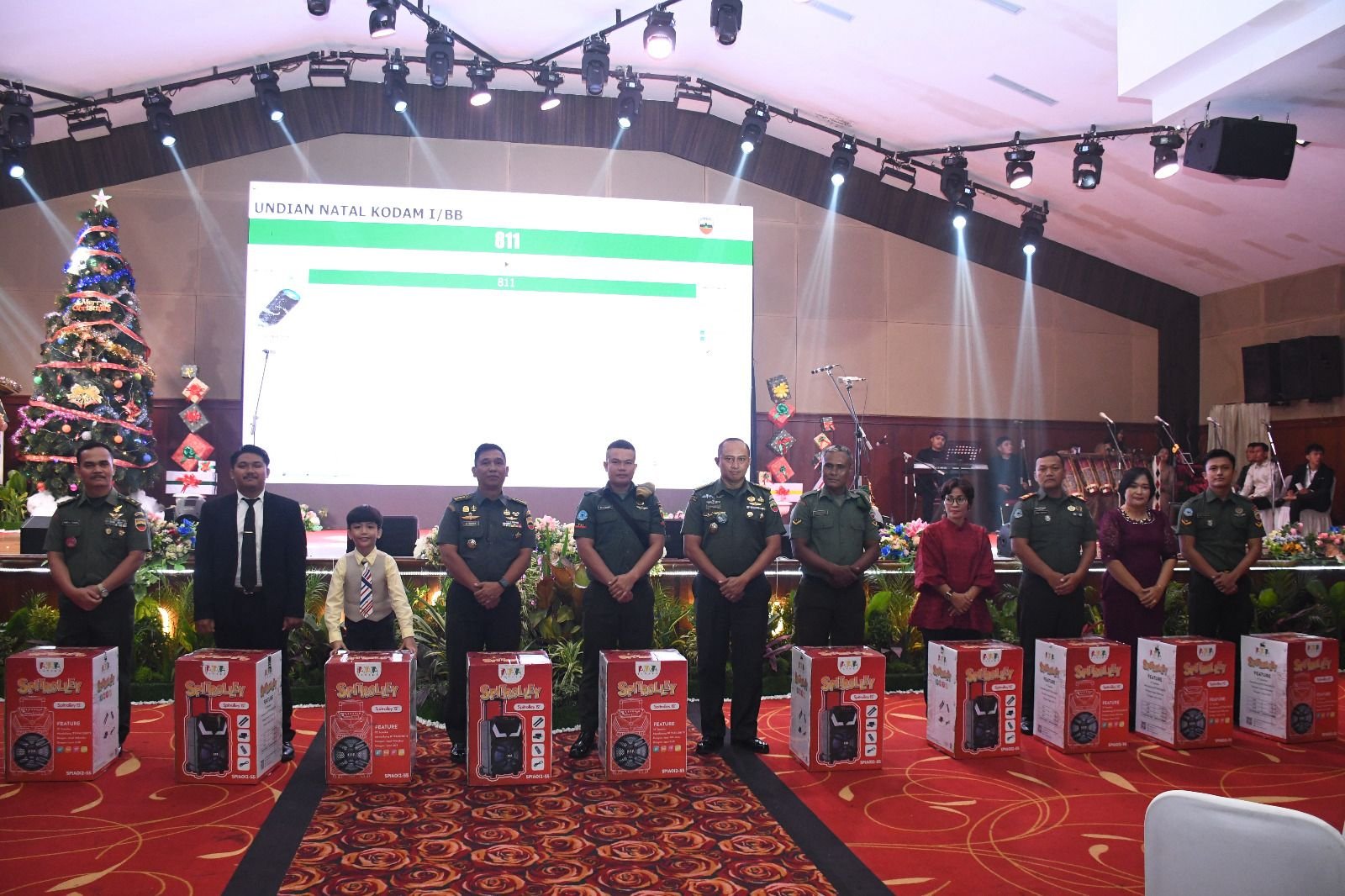 Pangdam Titip Harapan Buat Prajurit di Perayaan Natal Oikumene Kodam I/BB se Wilayah Medan