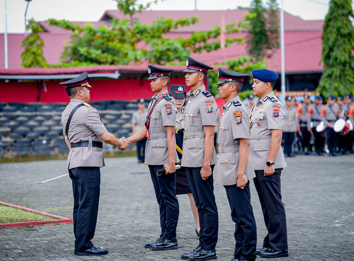 441 Bintara Polri Polda Sumut Dilantik Kapolda Berharap Pelayanan Publik Meningkat