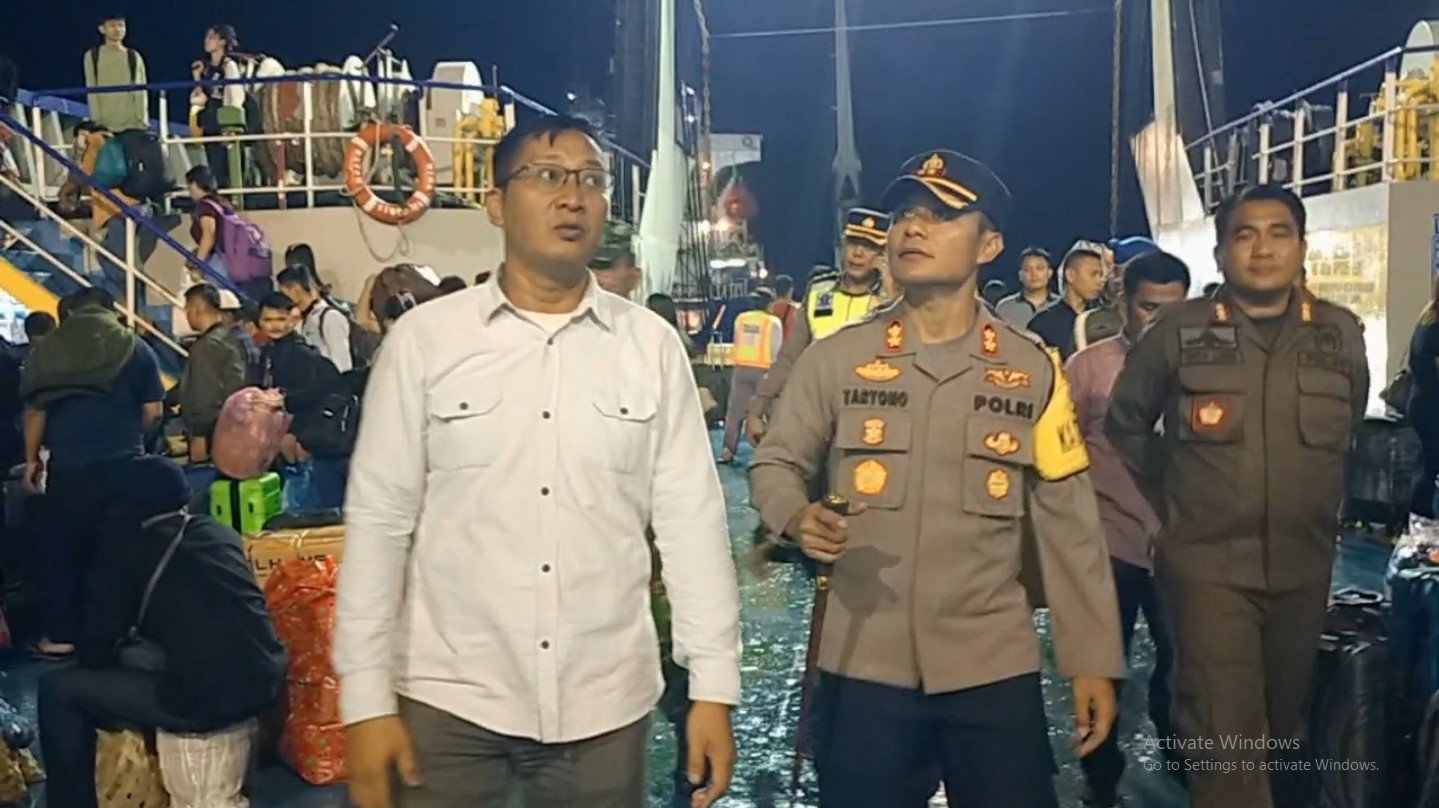 Kapolres Sibolga Cek Kelayakan Armada Kapal Penumpang