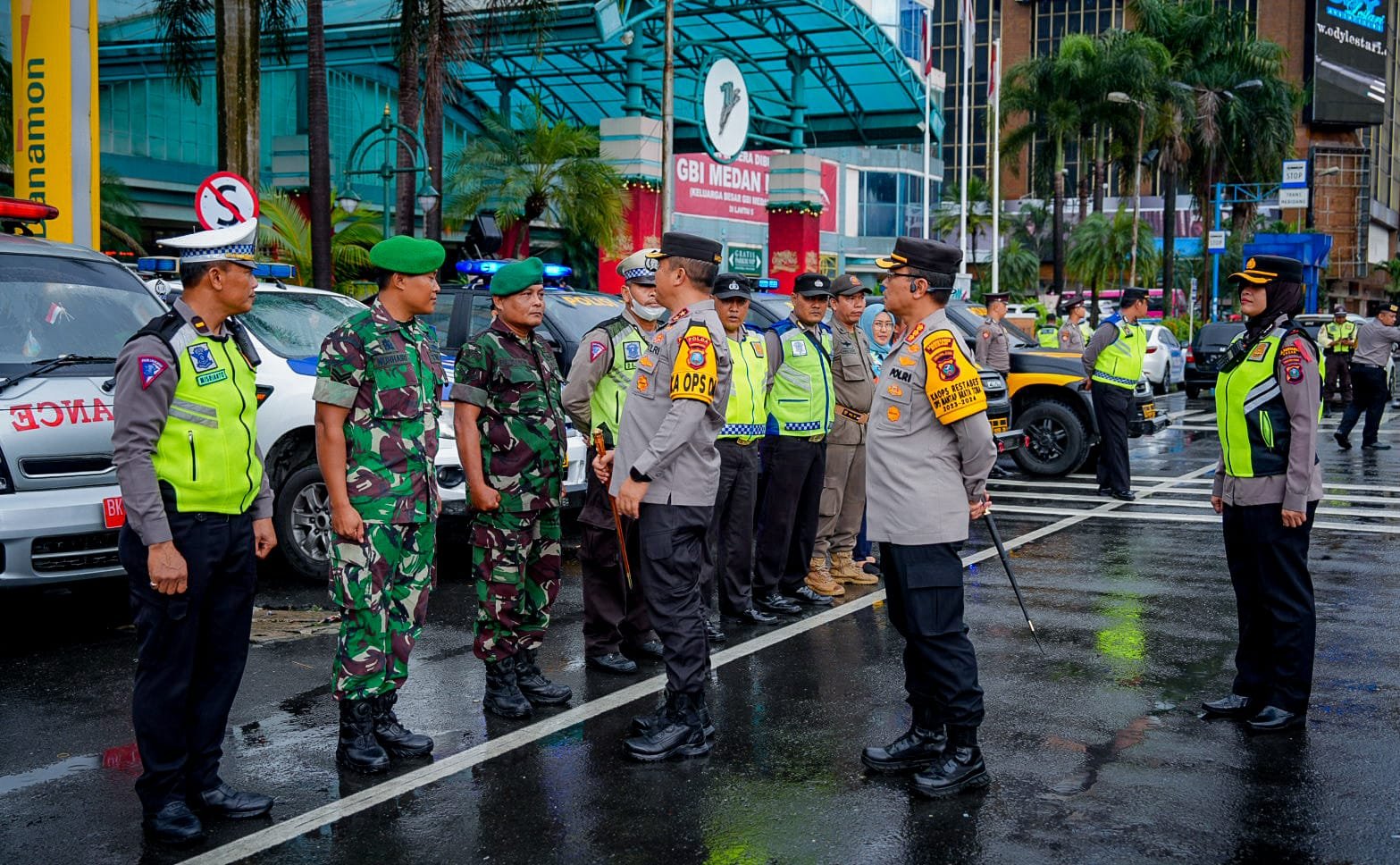 Kapolda Sumut Cek Pos Pengamanan Nataru 