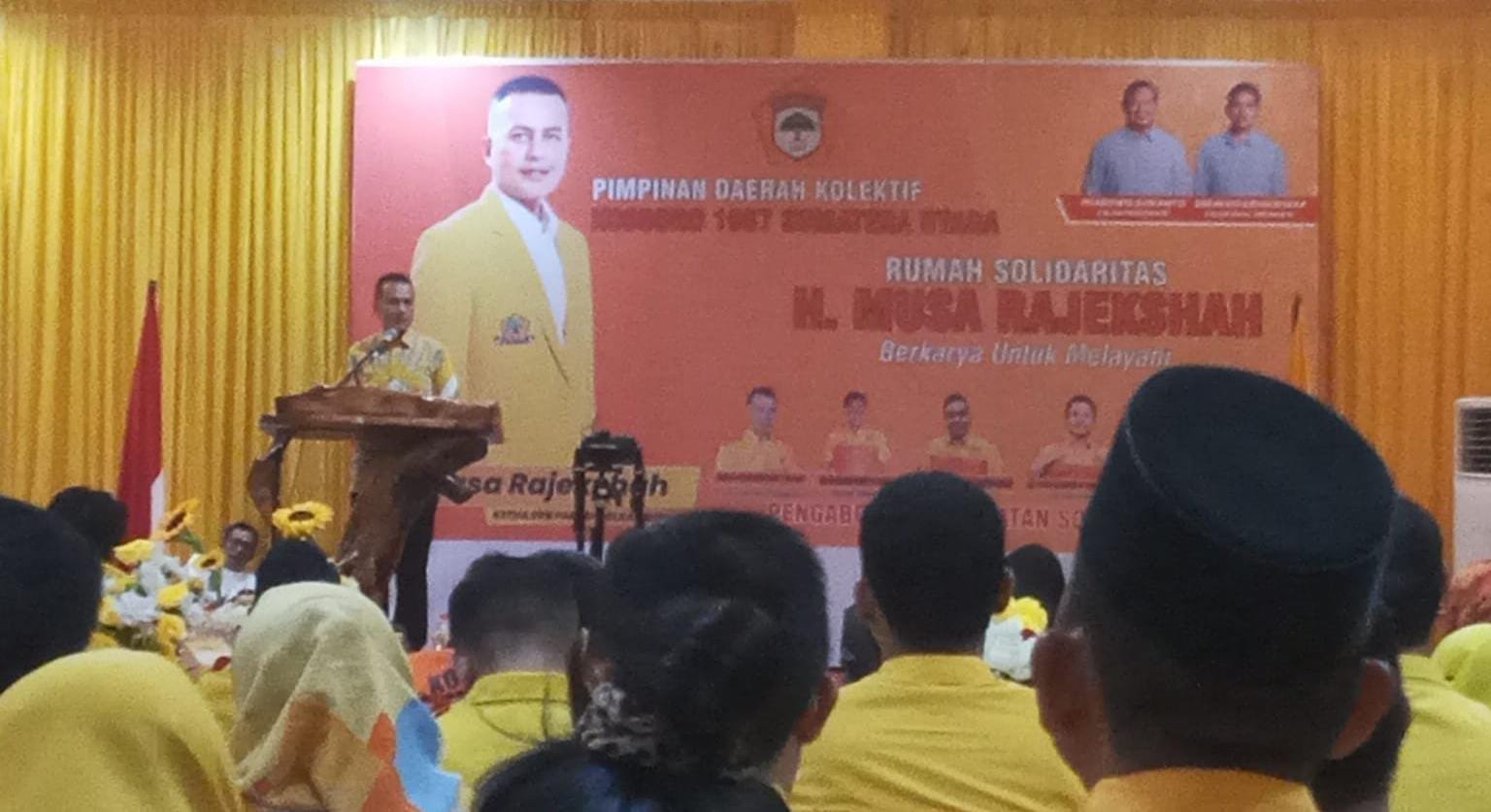 Rumah Solidaritas H.Musa Rajekshah Diresmikan