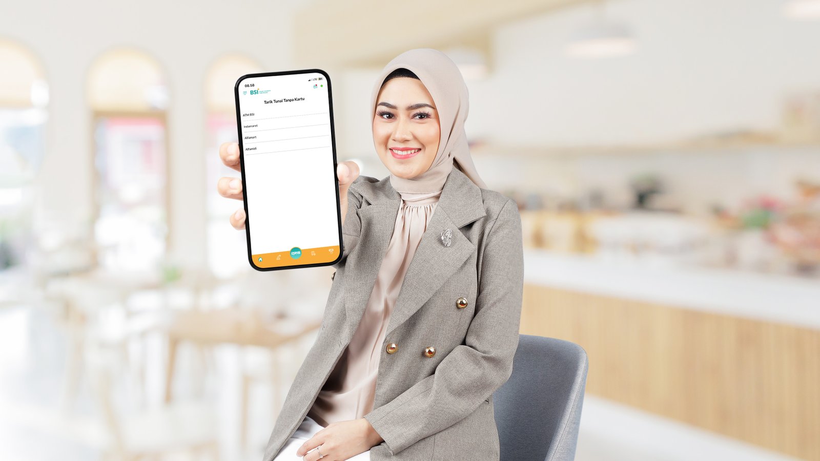 Gandeng Alfamidi, Nasabah BSI Kini Dapat Tarik Tunai Tanpa Kartu ATM Lewat BSI Mobile