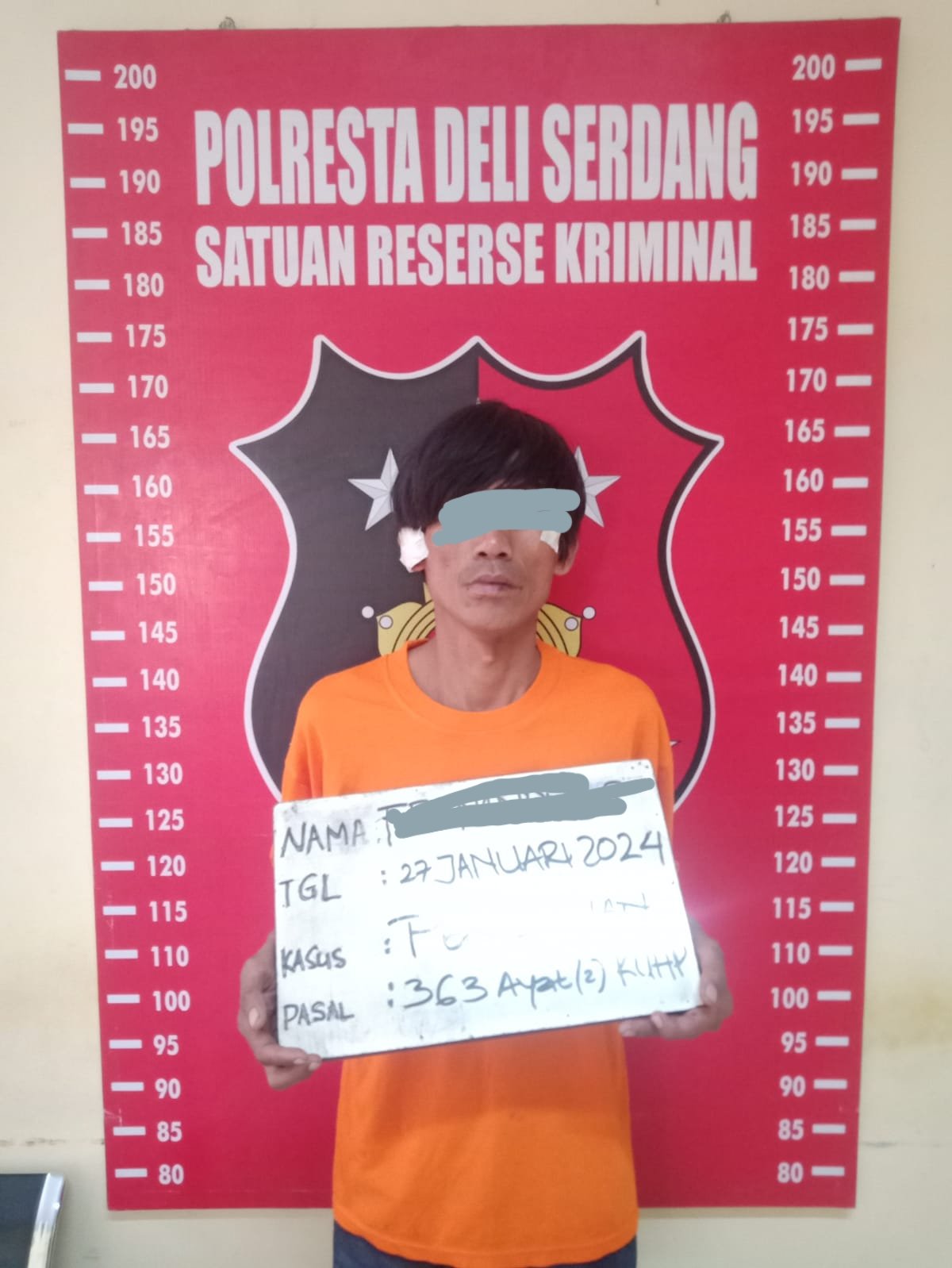 Apes! Curi Sepeda Motor Kehabisan BBM, Maling Motor Ditangkap Warga, Tengkorak Buron