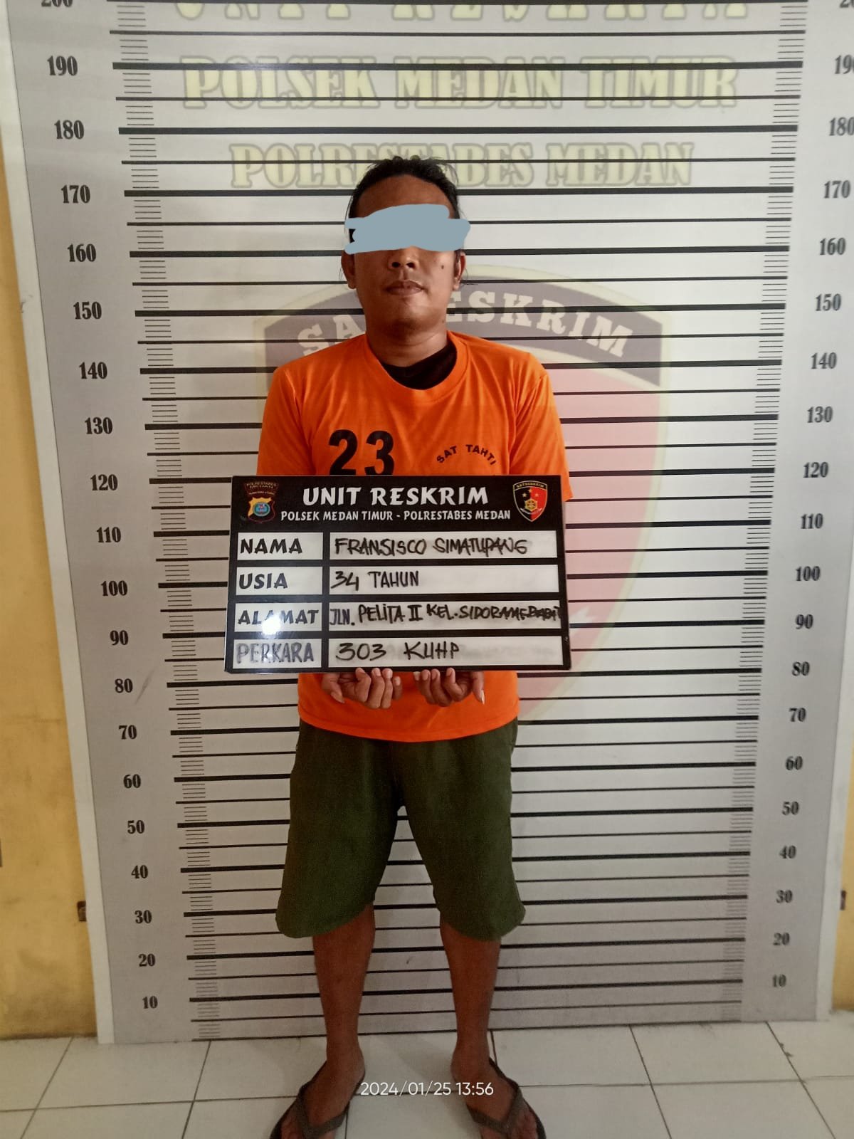 Polsek Medan Timur Amankan Jurtul Togel