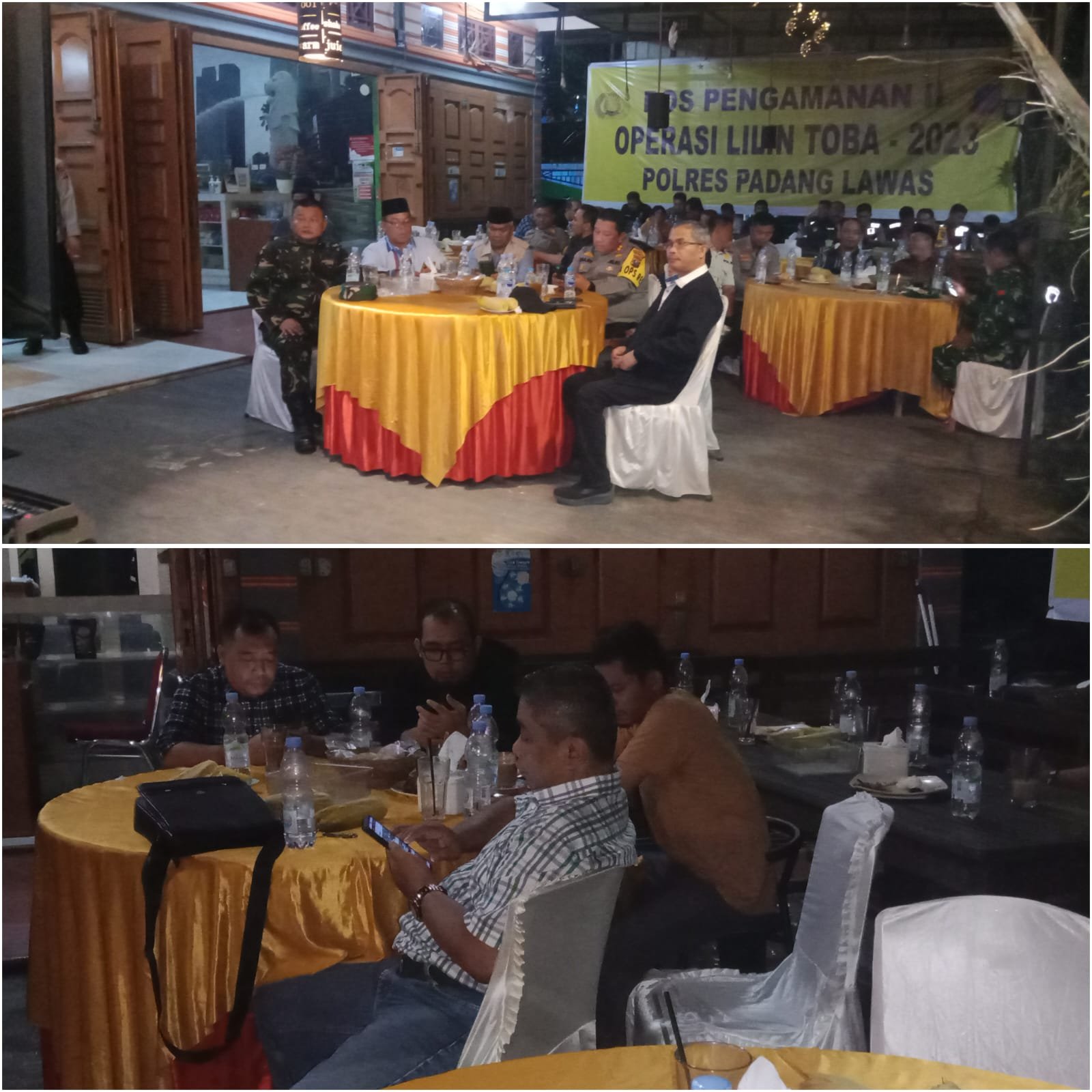 Sambut Pergantian Tahun, Kapolres Palas Bersama Forkopimda Hadiri Zoom Meeting dengan Kapolri