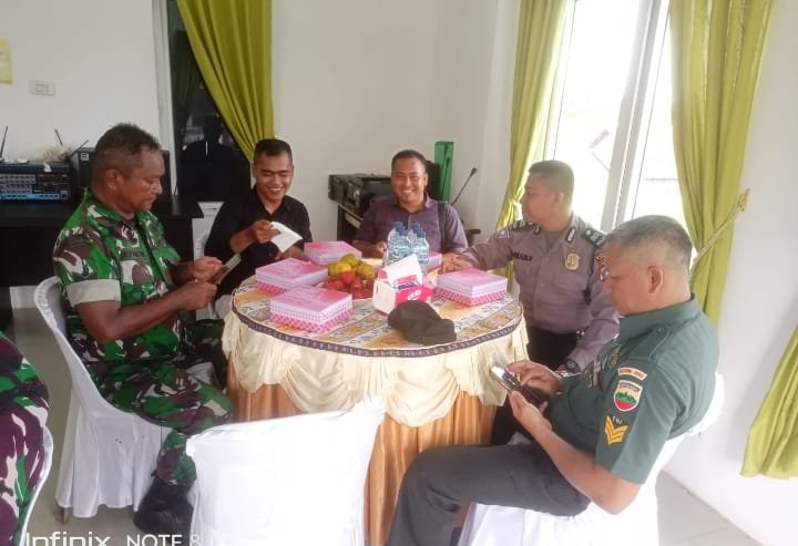 Tiga Pilar di Pangkalan Susu Intensifkan Patroli Kamtibmas Tahapan Pemilu 2024