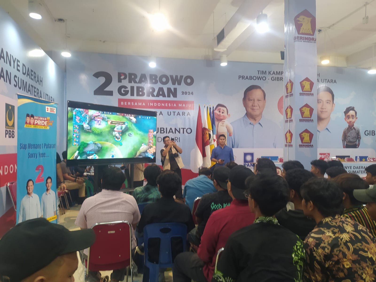 Di Turnamen Mobile Legends Piala Prabowo – Gibran, Ketua TKD Sumut: Pilih Yang Muda