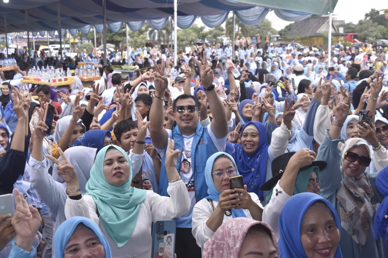 Relawan Terus Bertambah, Kemenangan Prabowo-Gibran Satu Putaran Semakin Nyata