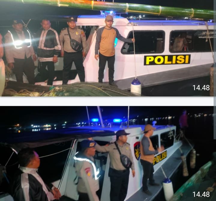 Jajaran Polres Langkat Patroli Pesisir Laut, Antisipasi Kedatangan Imigran Gelap Rohingya