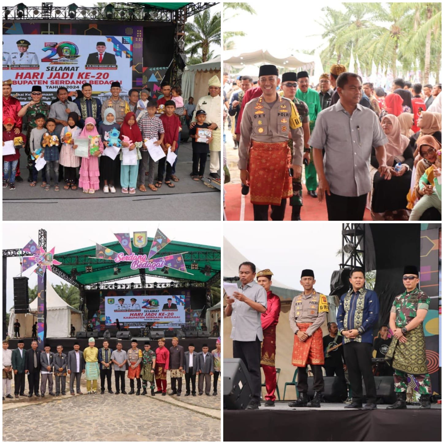 HUT ke-20 Tahun Sergai, Meriah dan Bertabur Hadiah