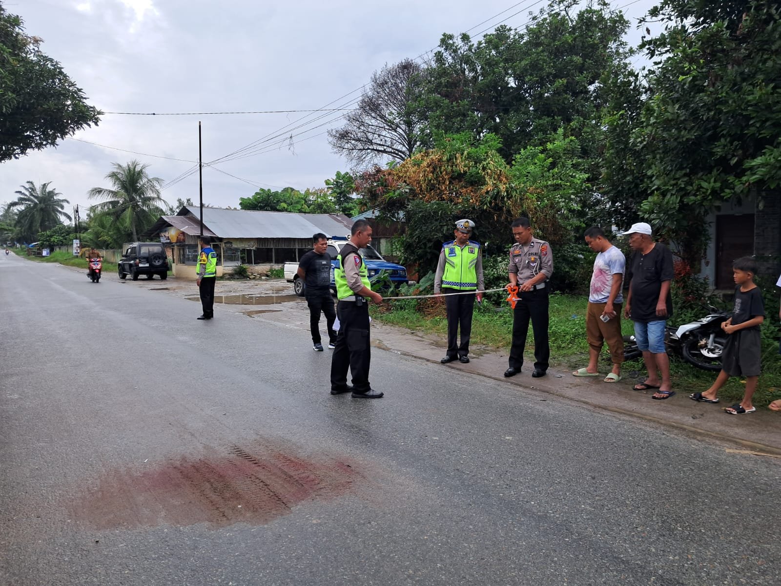 Tabrak Pantat Colt Diesel, Seorang Pelajar di Deli Serdang dan Temannya Tewas