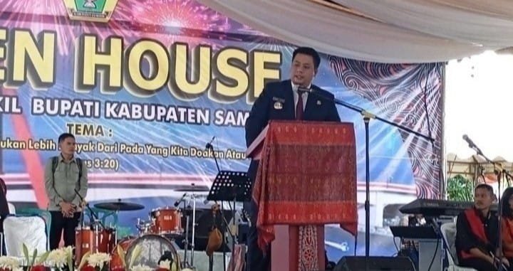 Bupati Samosir, Menjelang Tahun Baru 2024, Kunjungan Wisatawan Meningkat