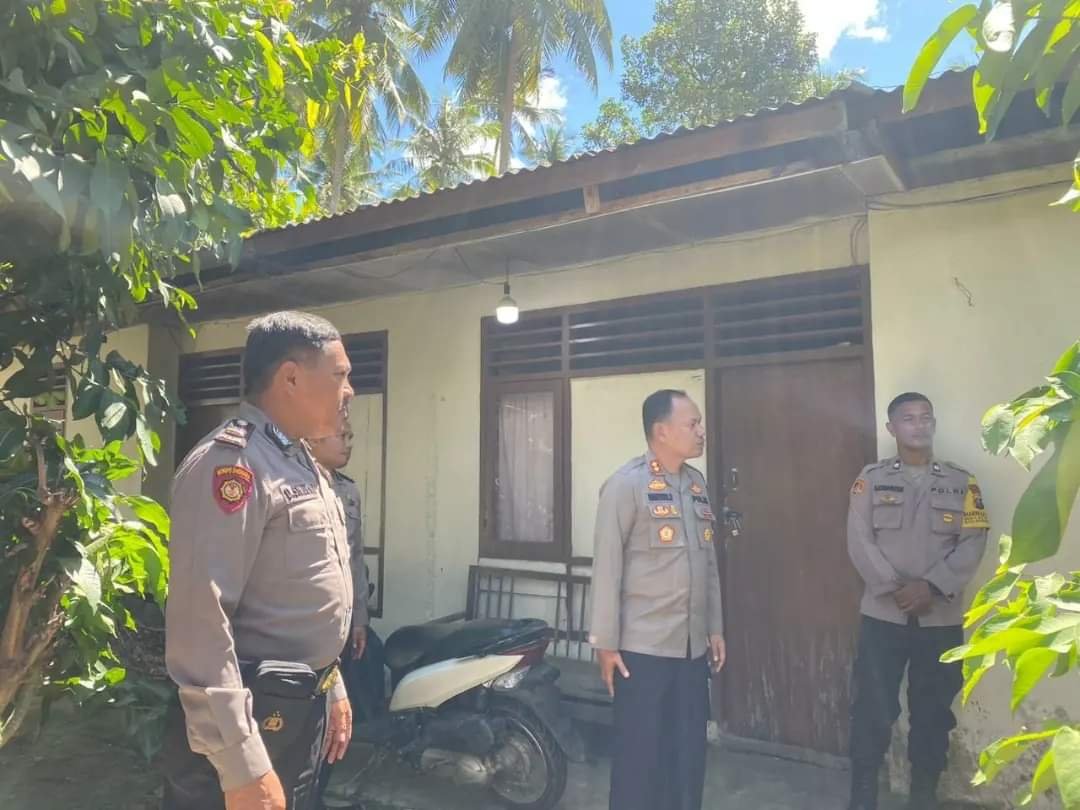 Pastikan Daerah Perbatasan Aman, Kapolres Tanah Karo Cek Kesiapan Polsek Mardingding Jelang Pemilu