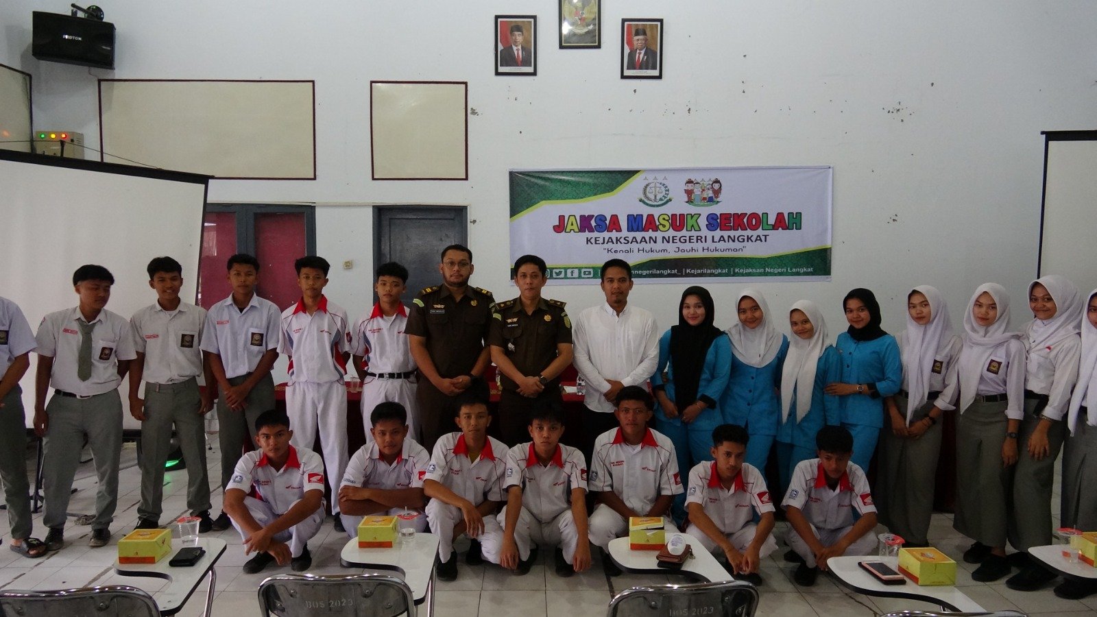 Awal Tahun 2024, Kejari Langkat Kebut JMS Langsung 2 Kegiatan