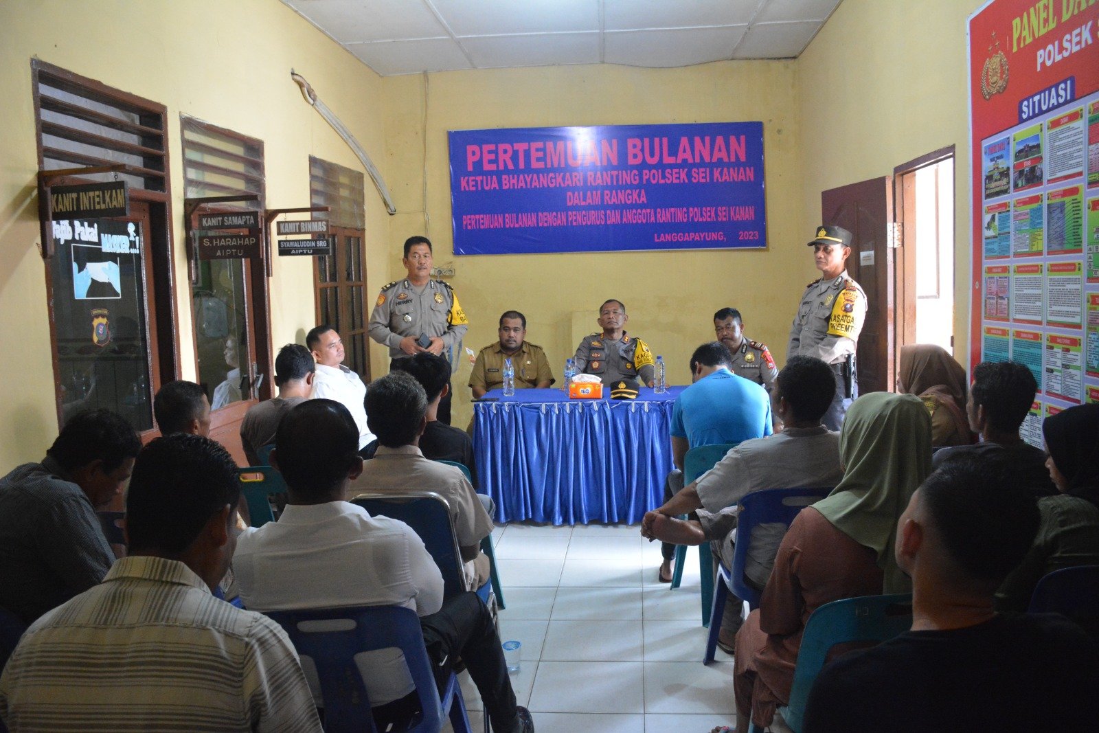 Kapolres Labusel Lakukan RJ Pertikaian Anak di Sungai Kanan