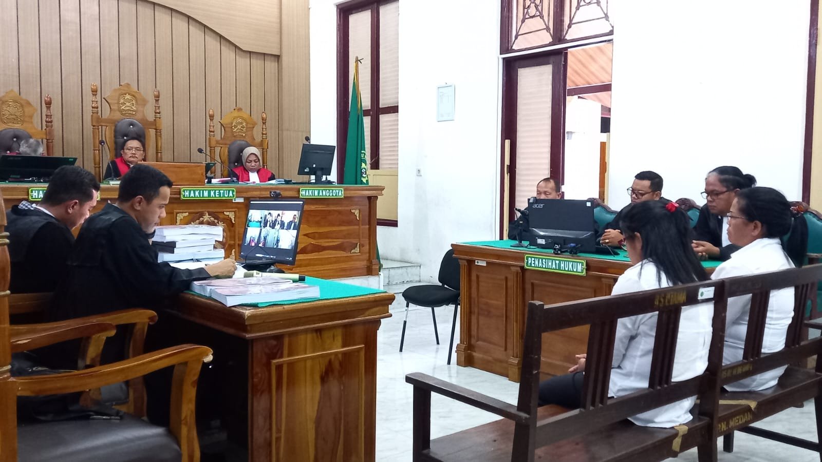 Korupsi Dana Hibah, PT Medan Perberat Hukuman Mantan Ketua dan Bendahara Bawaslu Karo 