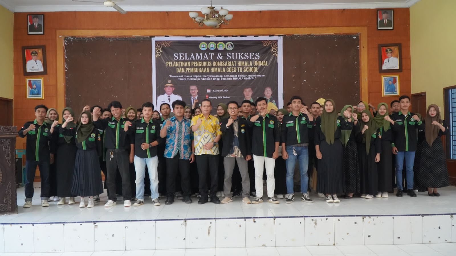 Goes to School Himala Unimal, Informasikan Beasiswa ke Pelajar SMA di Langkat