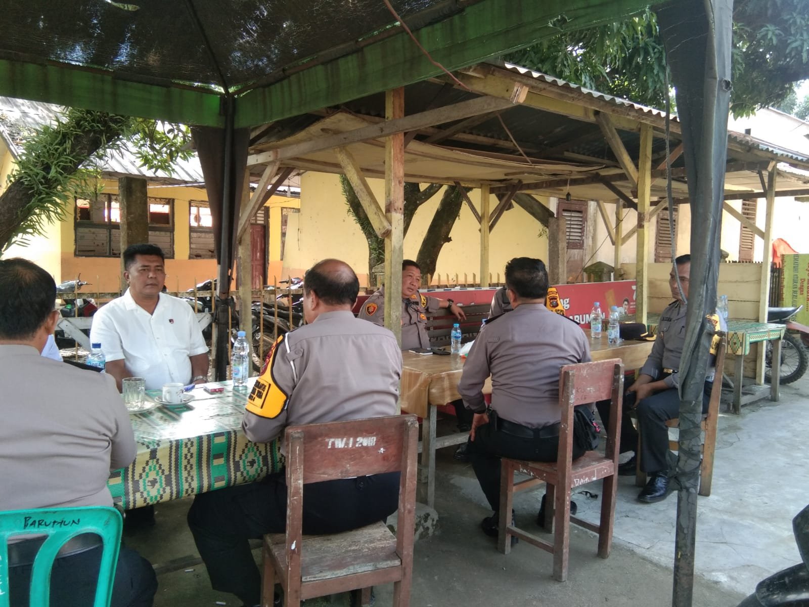 Kapolres Coffee Morning dengan PJU Polres Palas