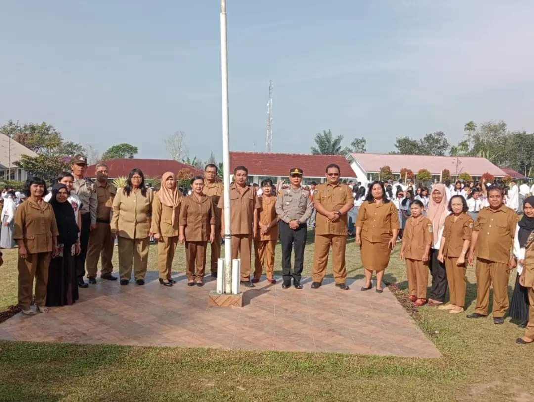 Polsek Payung Laksanakan Police Goes To School, ke SMAN 1 Tiganderket