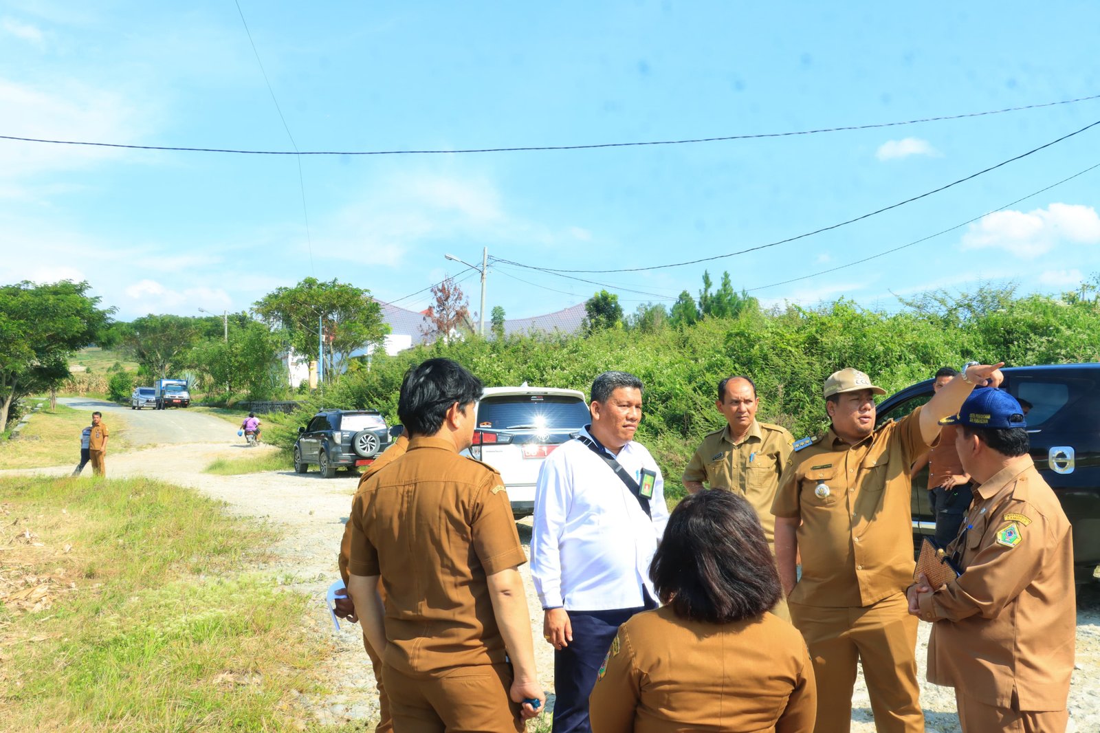 Bupati Samosir dan Ketua PN Balige, Monitoring Lokasi Pembangunan PN Samosir