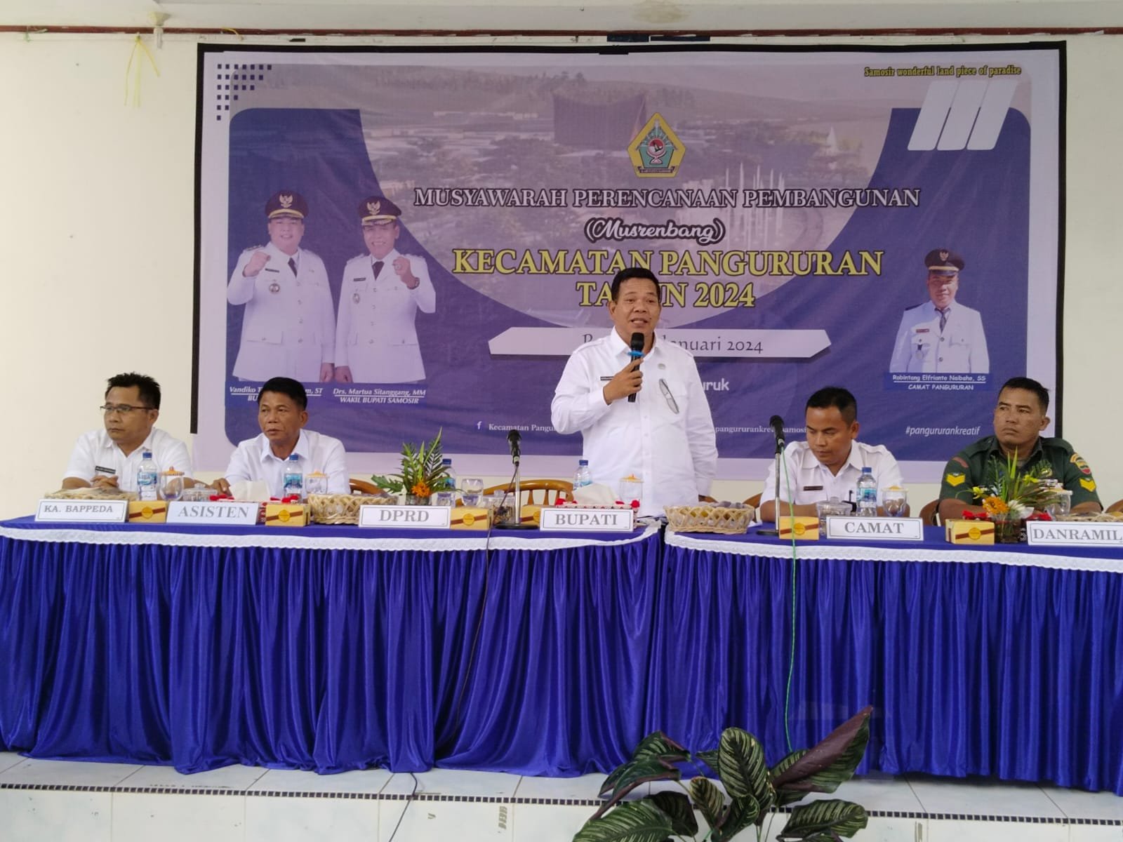 Pemkab Samosir Gelar Musrenbang RKPD 2025 Tingkat Kecamatan