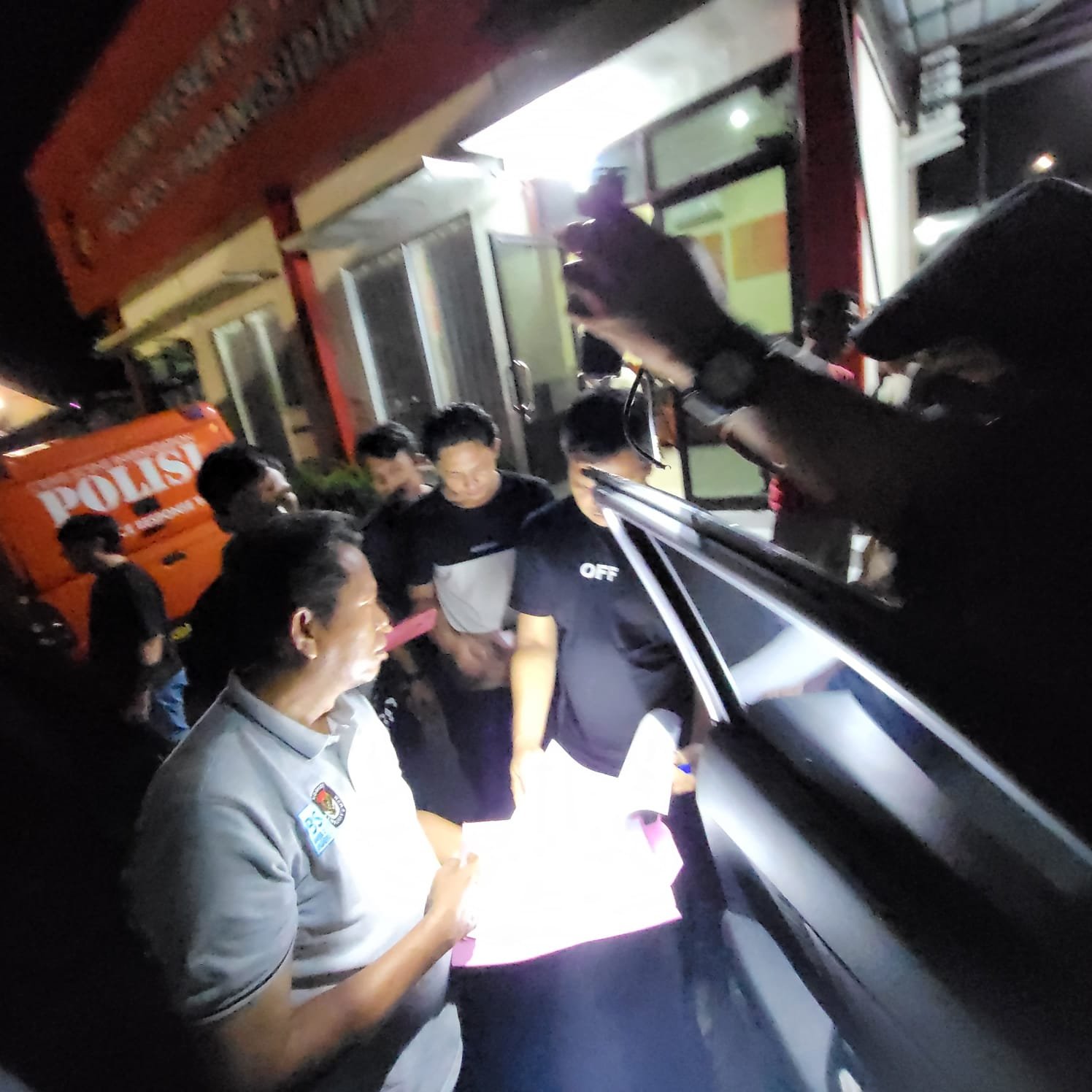 Tim Saber Pungli Ditreskrimum Polda Sumut OTT Komisioner KPU Padangsidimpuan