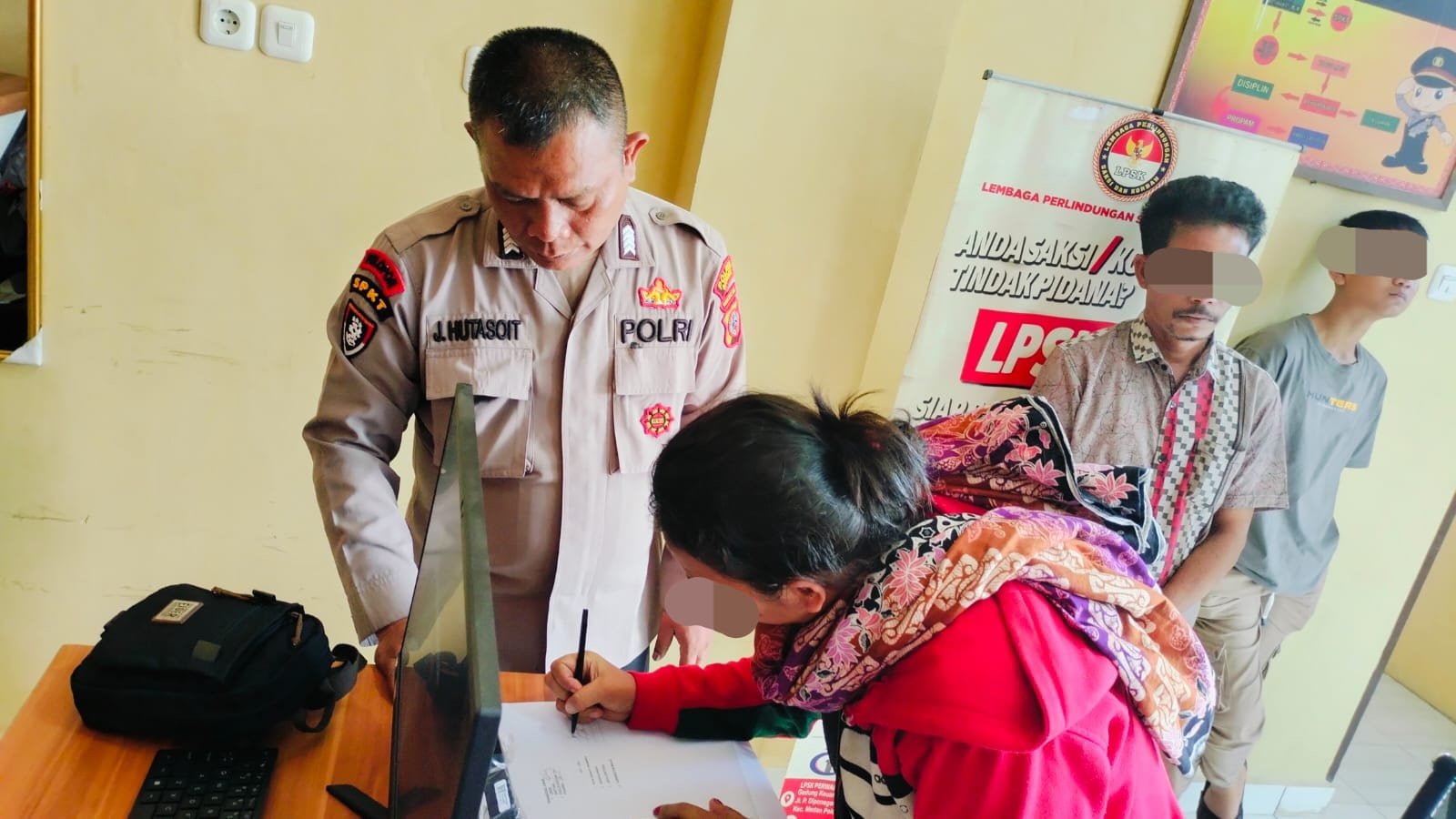 Polres Samosir Mediasi Kasus Penganiayaan