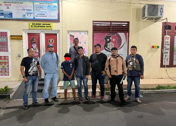 Sat Reskrim Polres Langkat, Amankan Pelaku Cabul di Hamparan Perak