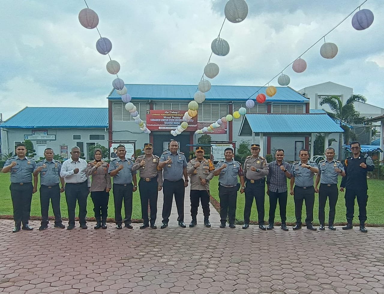 Mempererat Sinergitas, Lapas Binjai Terima Kunjungan Silaturahmi AKBP Rio berserta Jajaran