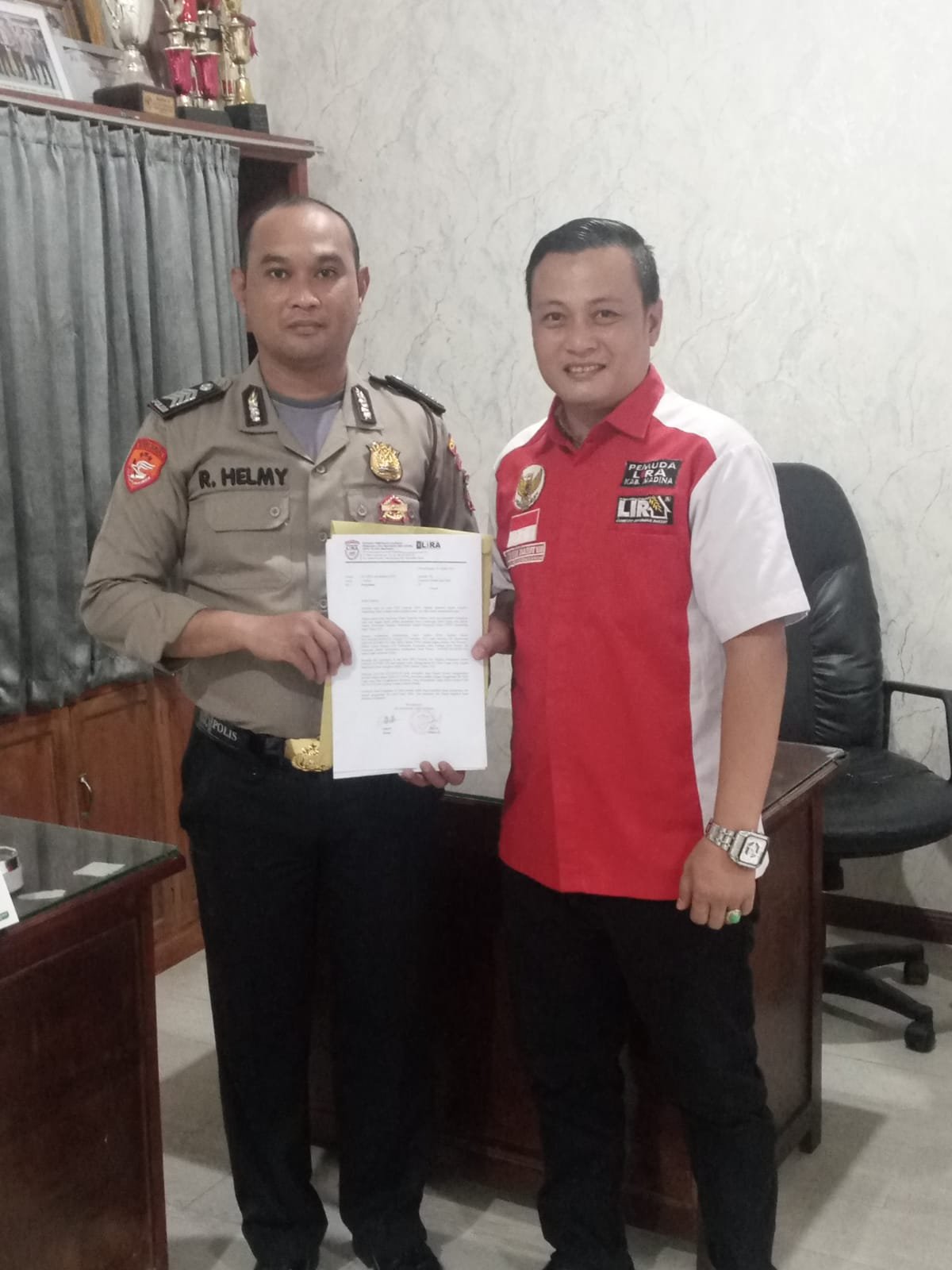 Diduga Lakukan Pemalsuan SK Aktif Tugas Saat Seleksi PPPK, DPD Pemuda LIRA Polisikan Saudara Kandung Wabup Madina