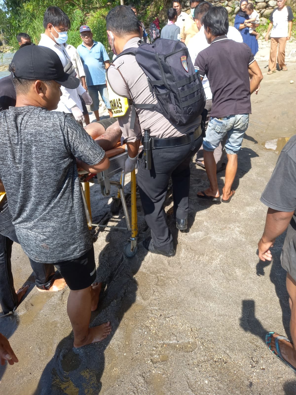 Hanyut di Sungai Buaya, Adrian Saragih Ditemukan Tewas