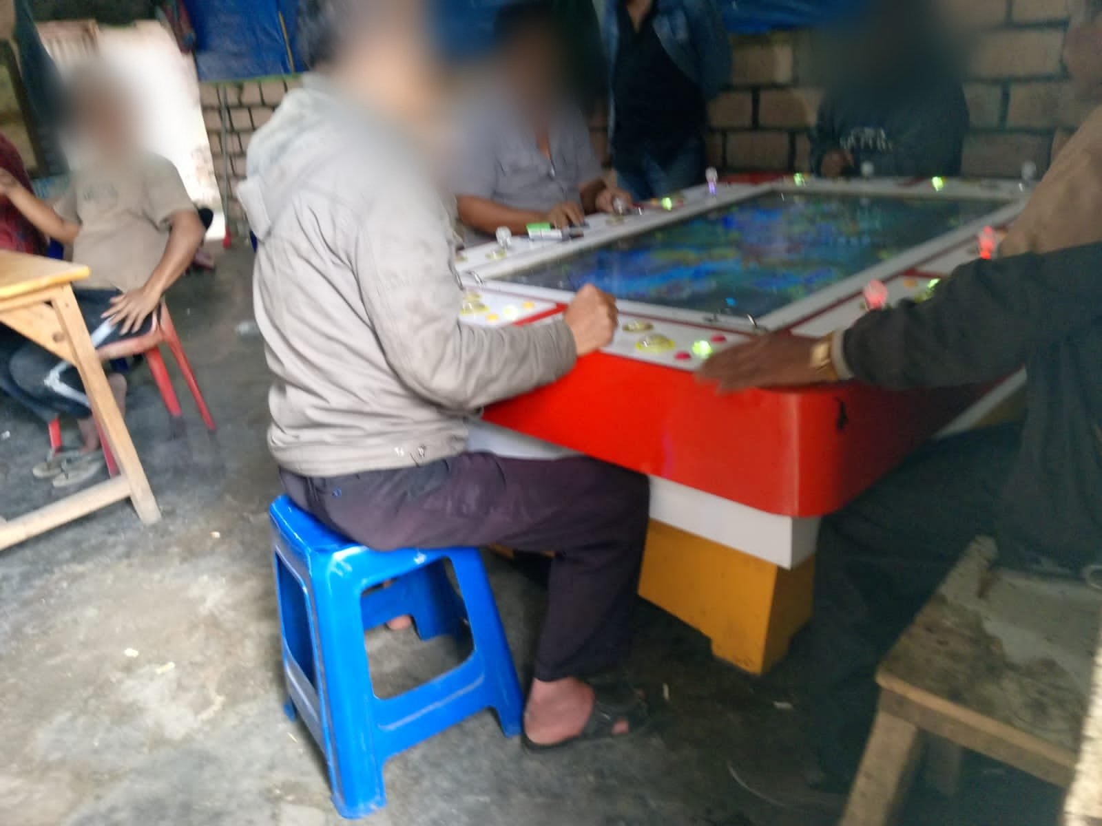 Lapor Pak Kapolsek Tiga Panah, Judi Tembak Ikan Bebas Beroperasi di Lingkungan SMPN2 Merek