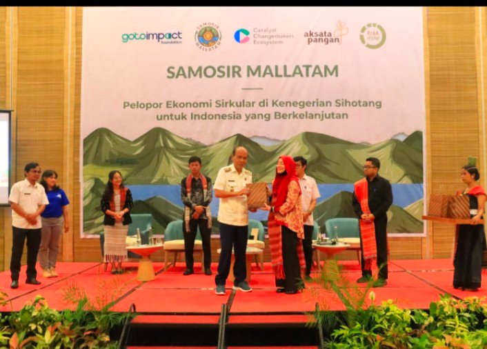 Wabup Samosir Launching Program Samosir Mallatam