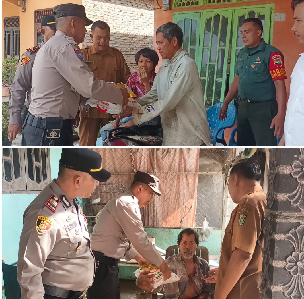 Silaturahmi dan Bantu yang Lemah, Kapolsek Perbaungan Tatap Muka dan Penyuluhan Hukum