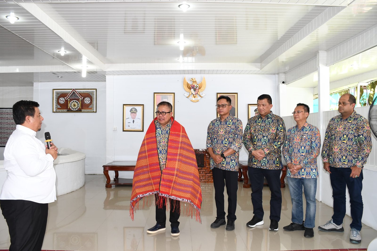 Bupati Samosir Minta Pembenahan Jalan Inpres Kepada Kepala BBPJN