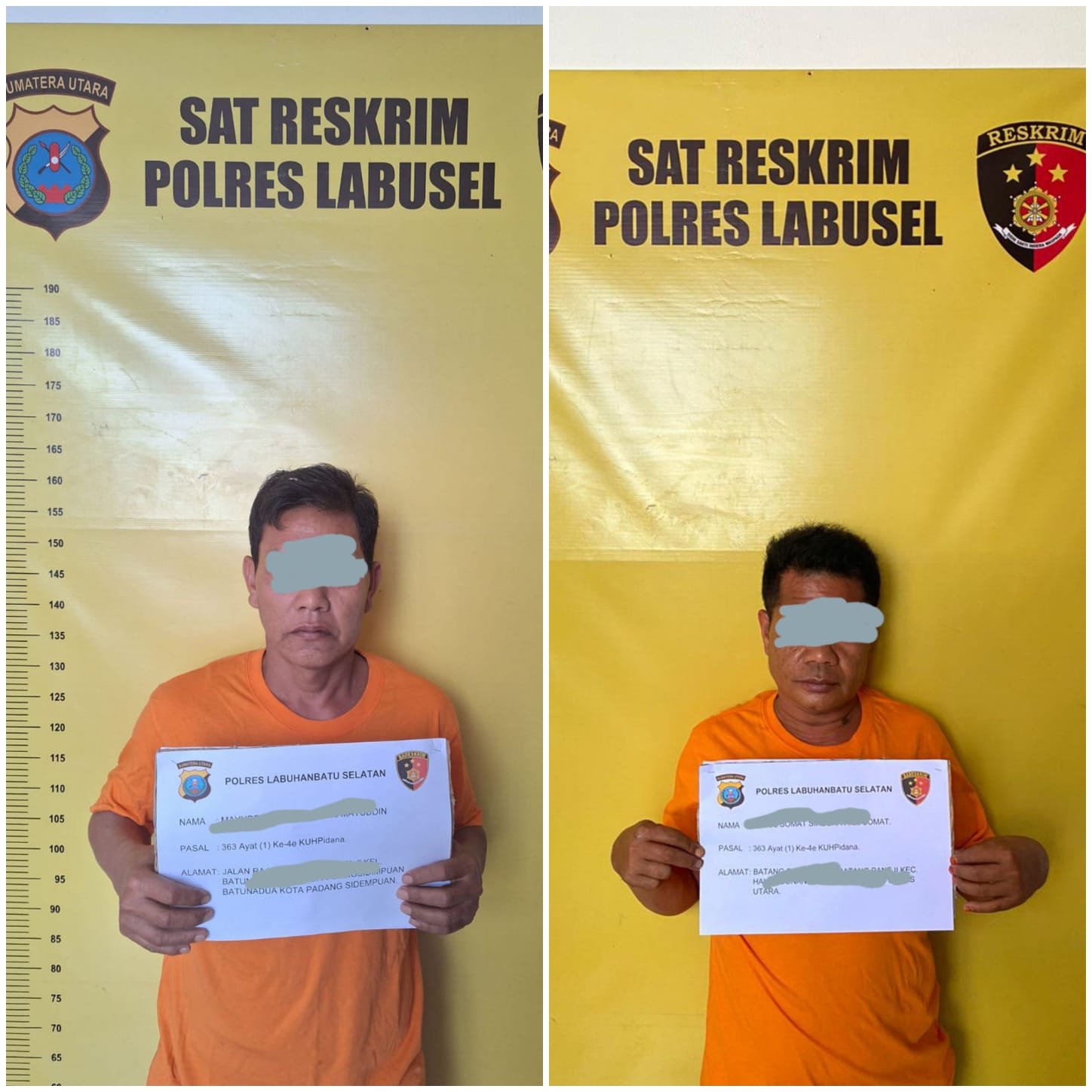 Polres Labusel Tangkap 2 Pelaku Pencurian Uang, Modus Pecah Kaca Mobil