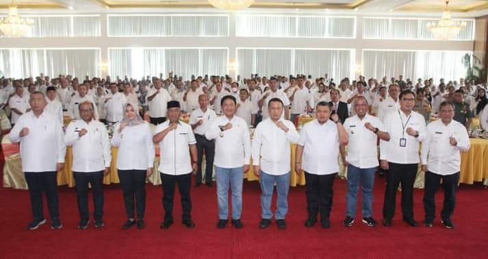 Bupati Palas Hadiri Pra Musrenbang RKPD Provinsi Sumut, Tahun 2024-2045 Zona Pantai Barat