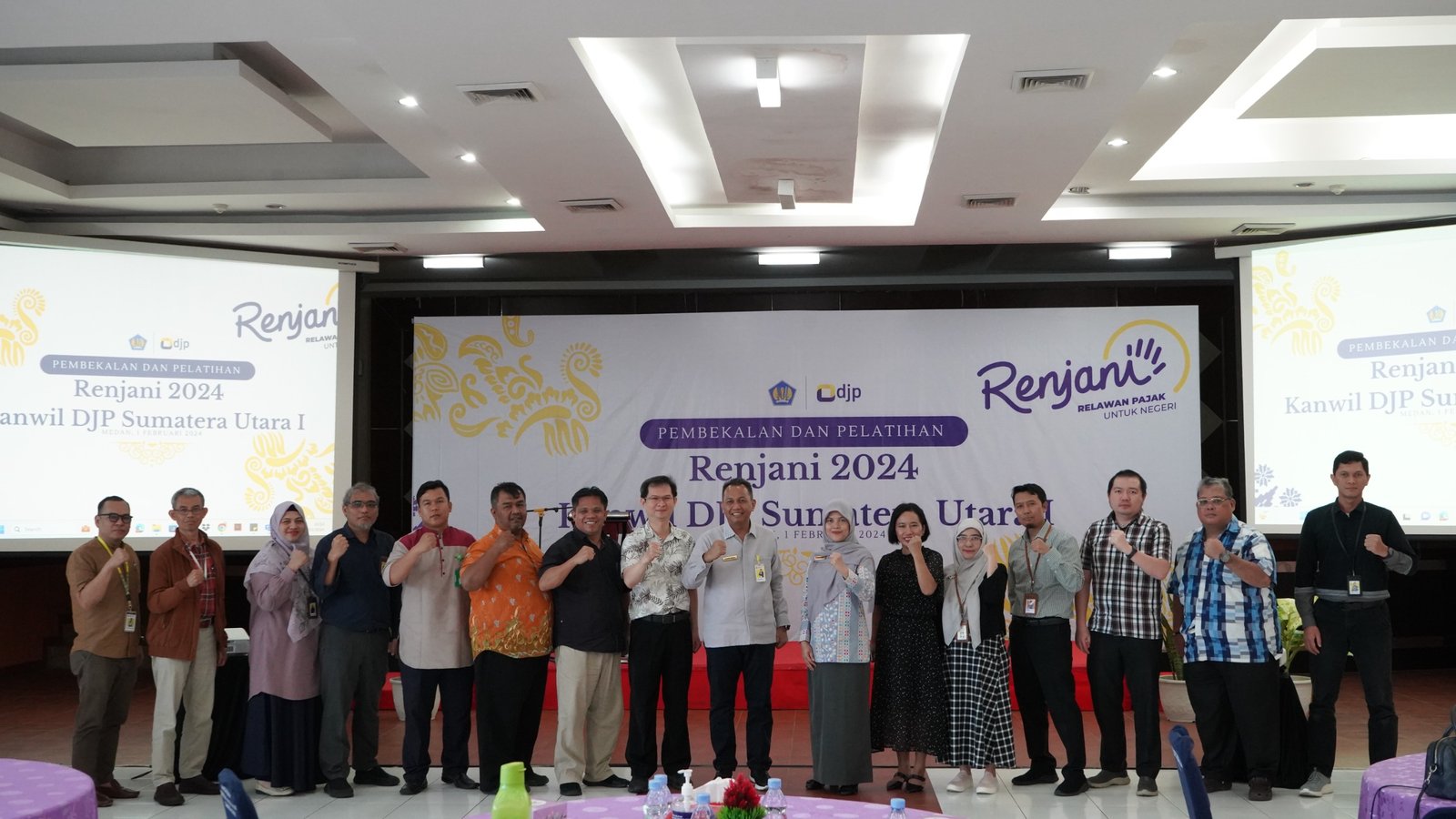 DJP Sumut I Bekali 182 Relawan Pajak 2024