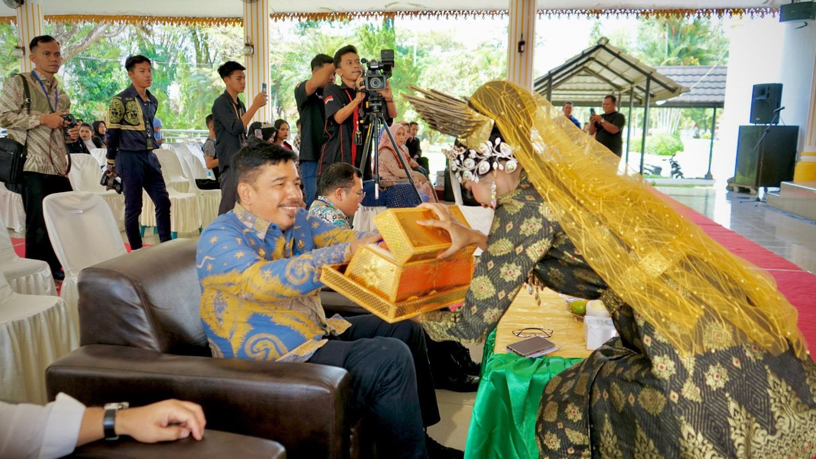 Asisten Adm Umum, Hadiri Grand Final Putra-Putri Langkat.