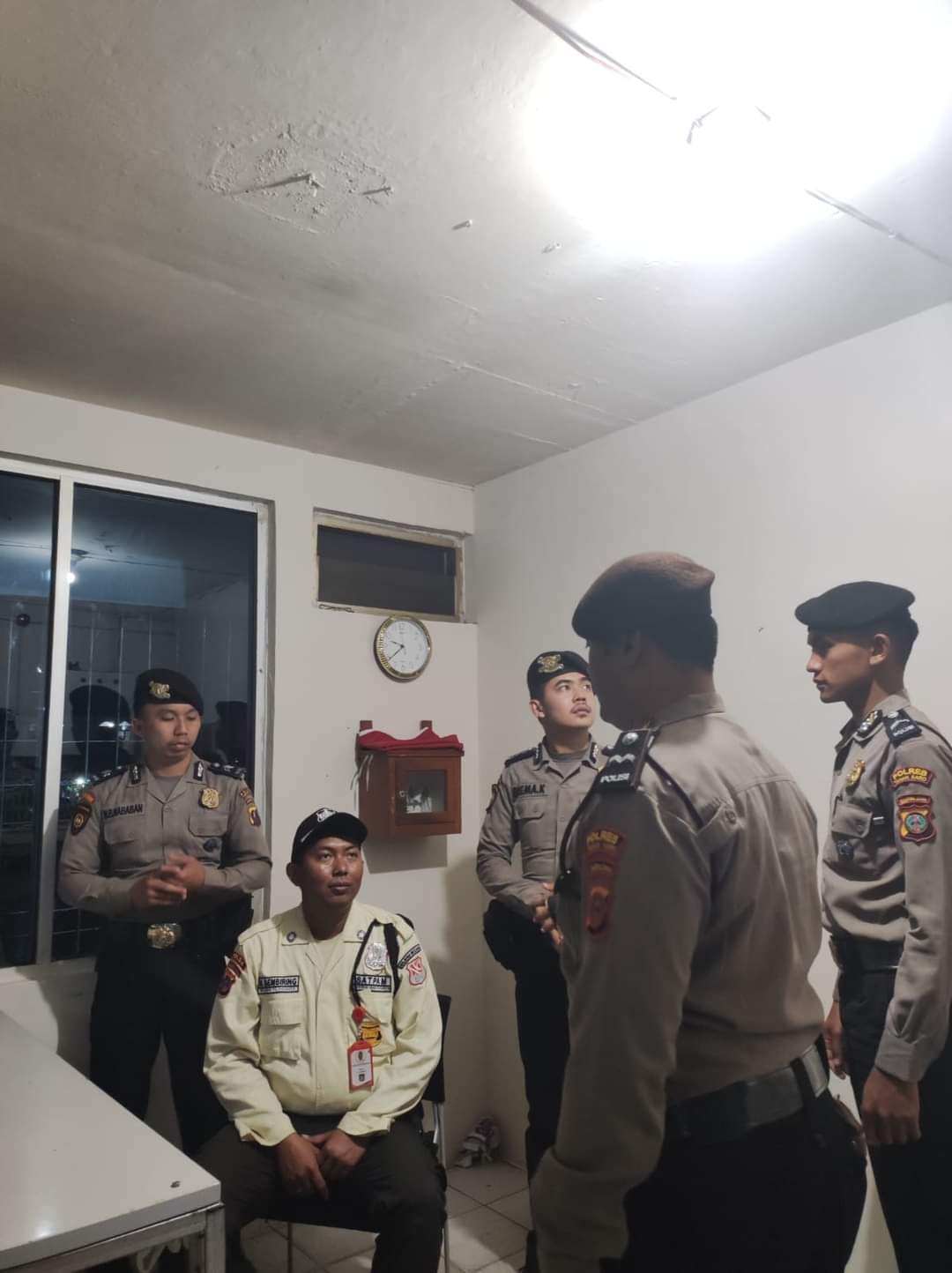 Sat Pam Obvit Polres Tanah Karo Optimalkan Patroli Malam, Sambangi Objek Vital