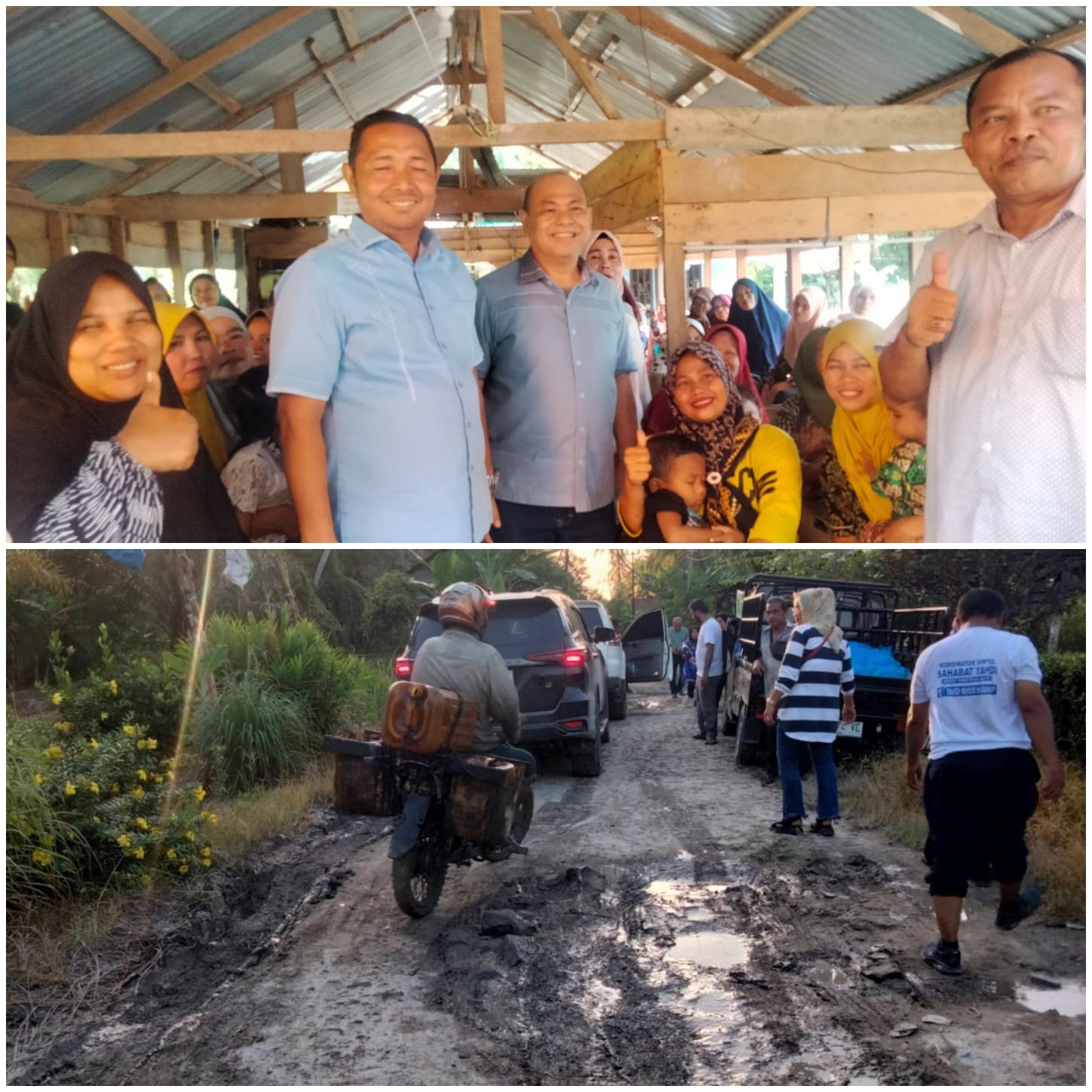 Jalan Provinsi Sei Kepayang Parah, Yahdi Khoir Ingatkan Pj Gubsu Segera Lakukan Pengerjaan