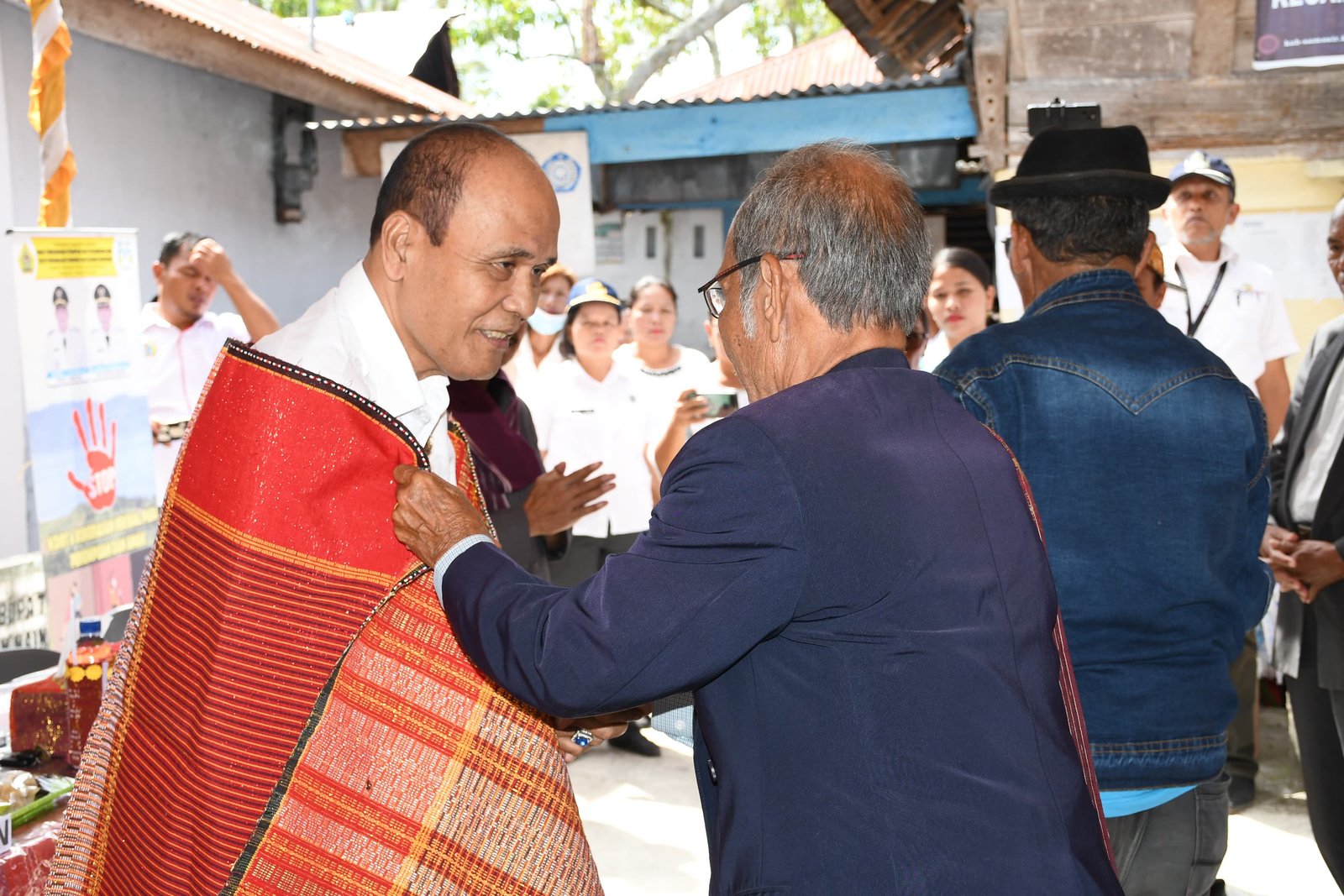 Program Bunga Desa, Wabup Samosir Berkantor di Desa Sibonor Opuratus
