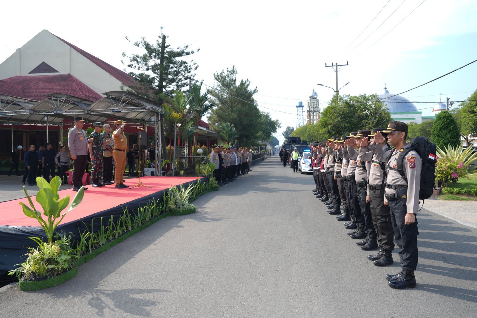 12.908 Personel Polda Sumut Amankan Pemungutan Suara