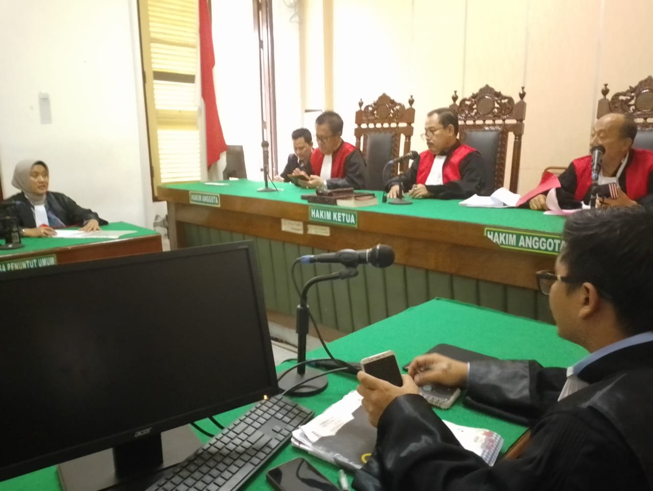 PT Medan Perkuat Putusan Penjara Seumur Hidup, Kurir 100 Kg Ganja Asal Kutacane