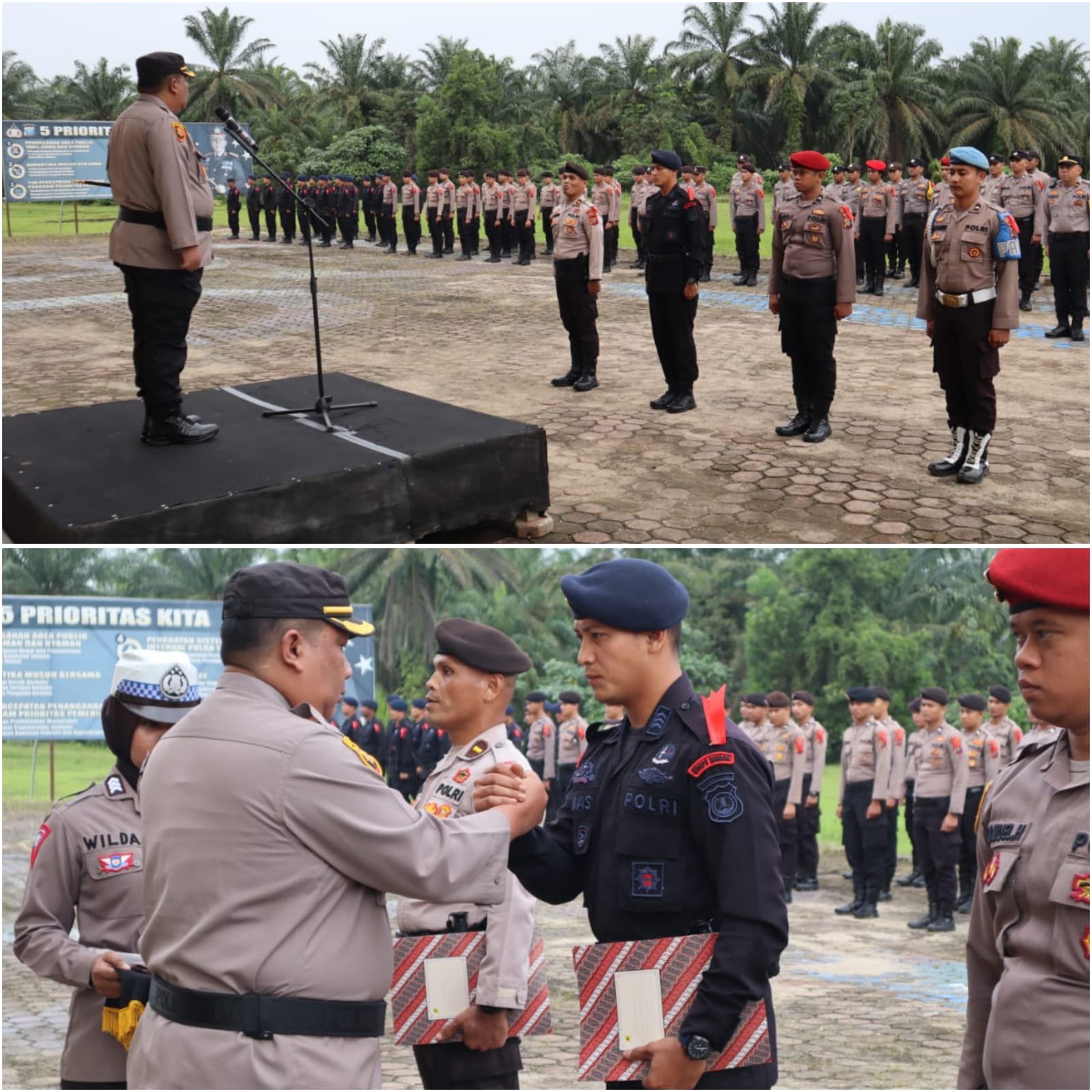 Amankan Pemilu, Polres Palas Siagakan 200 Personil