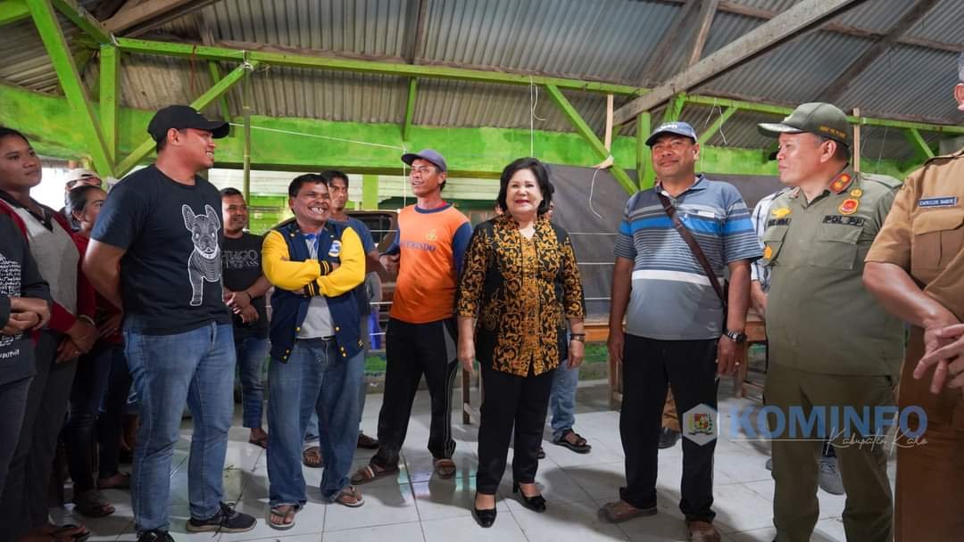 Dalam Rangka Pemilihan Umum Tahun 2024,Bupati Karo Turun Langsung Meninjau Persiapan Pemungutan Suara