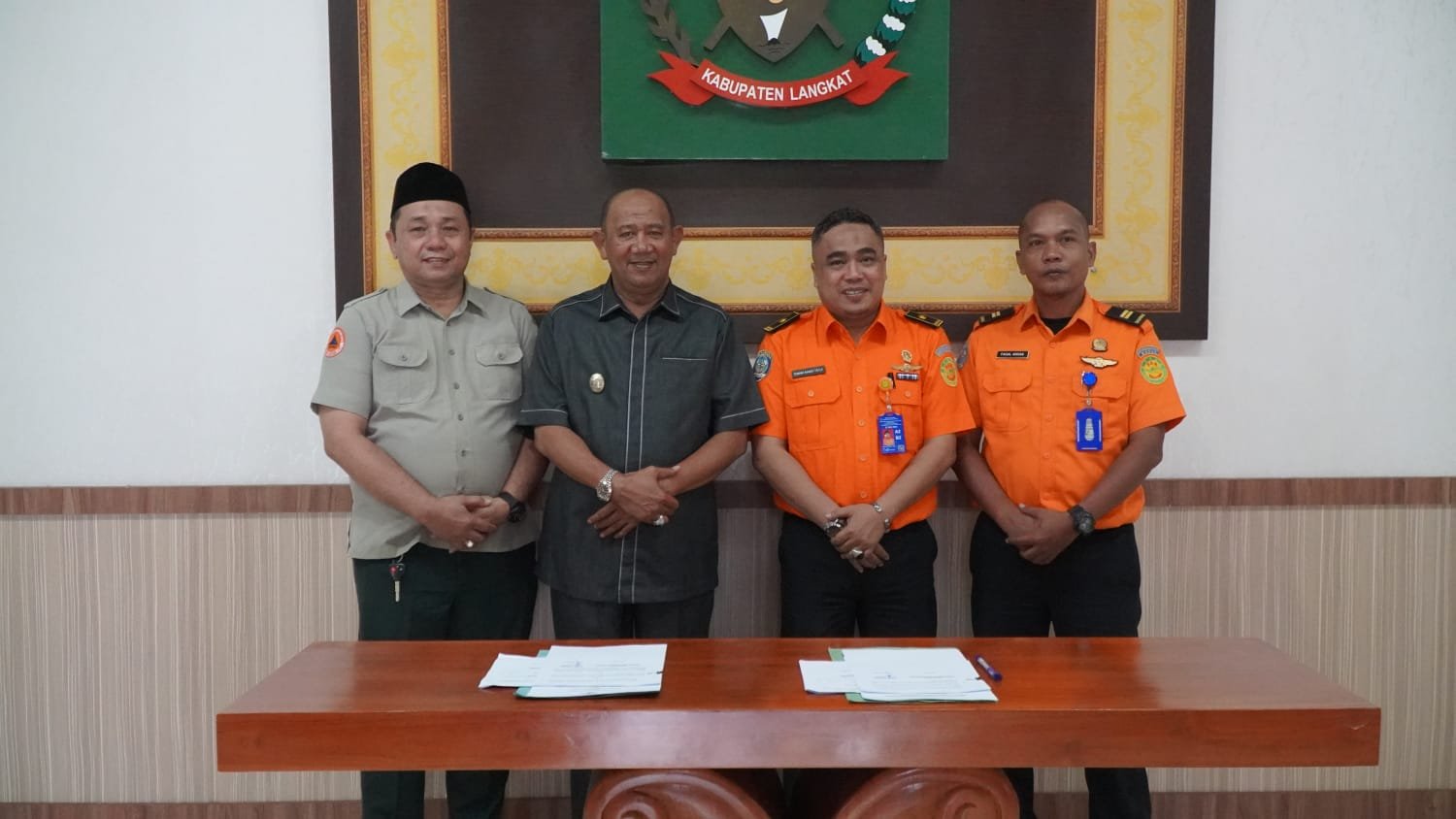 Afandin Hibahkan Tanah Pemkab Langkat, untuk Bangun Balai Diklat Basarnas
