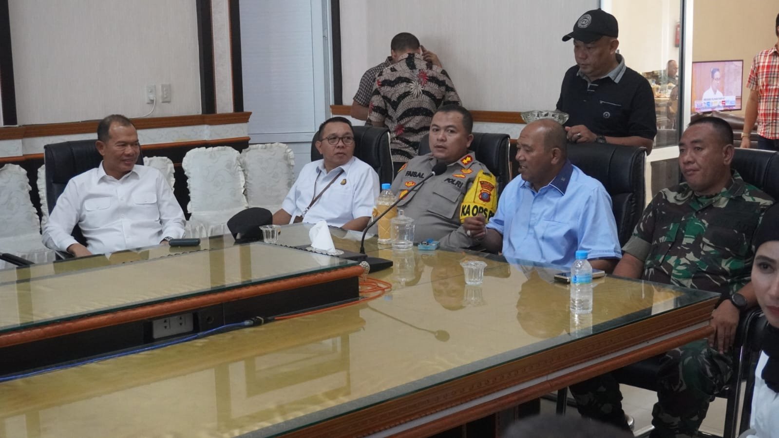 Zoom Meeting dengan PJ Gubsu, Syah Afandin: Pemilu di Langkat Aman Kondusif