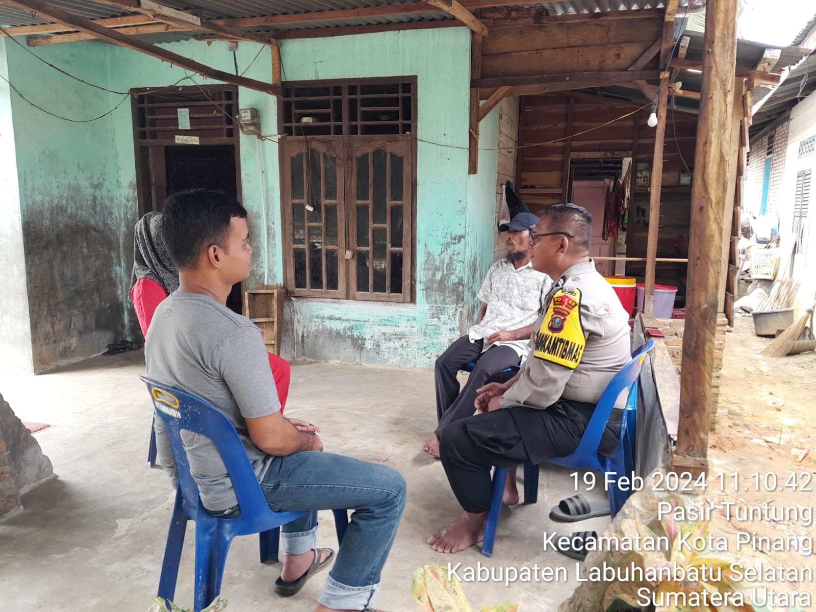 Polsek Torgamba Selesaikan Konflik Antar Warga